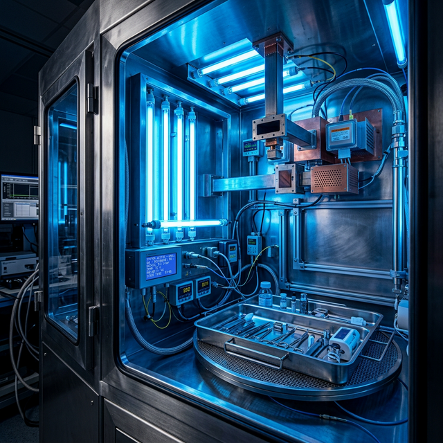 UVGI + Microwave Disinfection